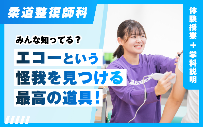 柔道整復師-体験授業